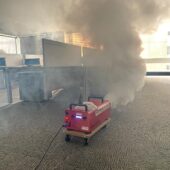 Brisbane Hire - Smoke Machine - Testing Fire Stair Pressurisation System