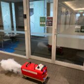 Brisbane Hire Smoke Machine - Testing How Quickly Smoke Is Removed - IPC NSW