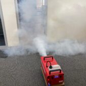 Sydney Rent Smoke Machine - Testing How Quickly Smoke Is Removed - IPC NSW
